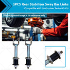 Pair Rear Stabiliser Sway Bar Links for Toyota Landcruiser (1990–2007)