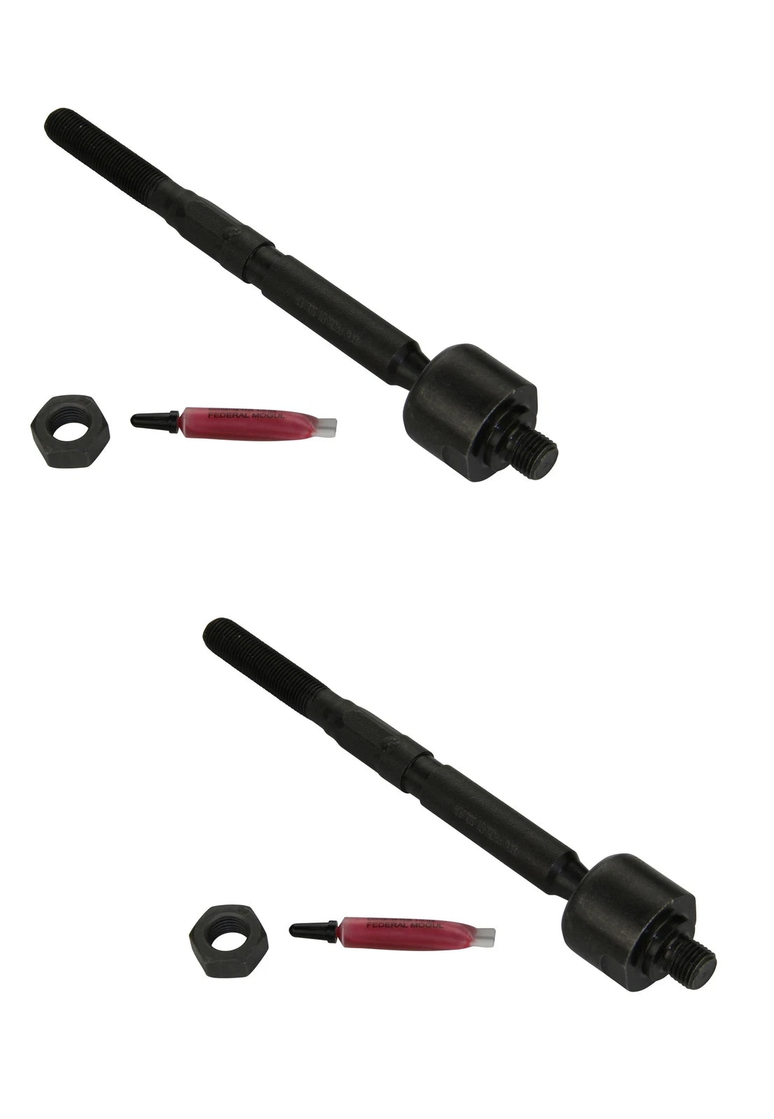 Set of 2 Inner Steering Tie Rod Ends Moog for Mazda 2 (2011–2014)