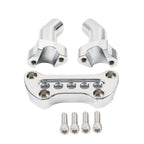 3.5" Handlebar Riser & Top Clamp CNC for Harley Dyna Softail Sportster XL