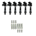Set of 6 NGK Ignition Coils & Iridium Spark Plugs for Acadia Traverse Terrain (V6)
