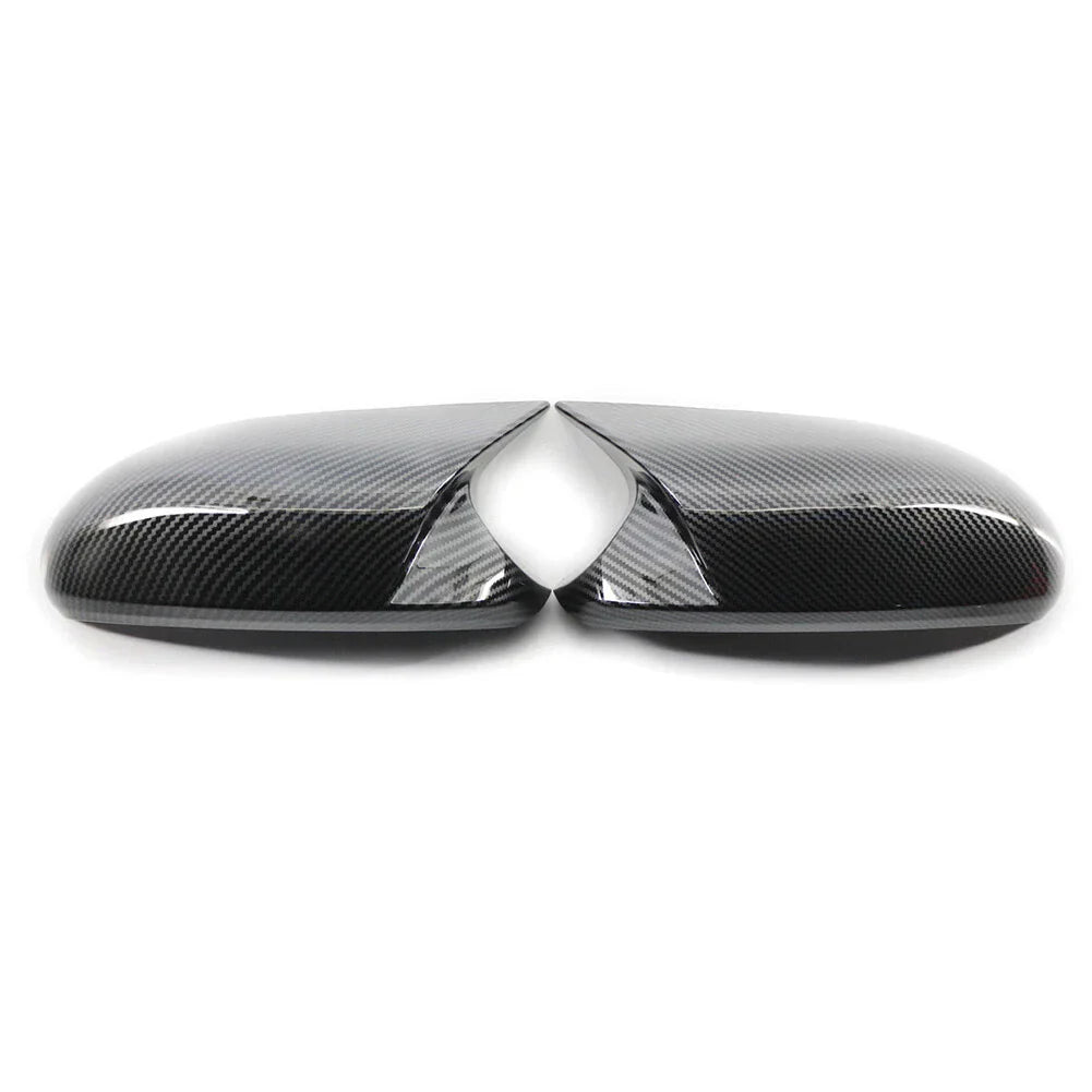 Gloss Black Rearview Mirror Cover Caps for BMW E81 E82 E87 E88 E90 E91 E92 (2007-2013)