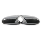 Gloss Black Rearview Mirror Cover Caps for BMW E81 E82 E87 E88 E90 E91 E92 (2007-2013)