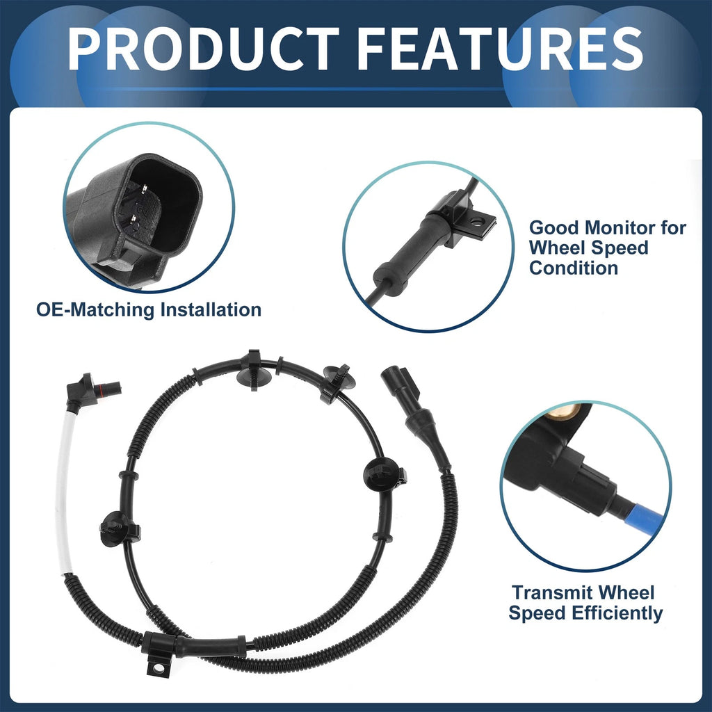 ABS Wheel Speed Sensor for Ford F-250 Super Duty (2011–2016) No.BC3Z2C204C