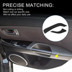 Set of 1 Door Kick Guard for Mazda CX-30 (2020–2023) Black