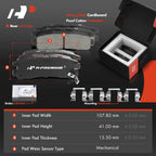 Rear Disc Rotors & Brake Pads for Mitsubishi Eclipse