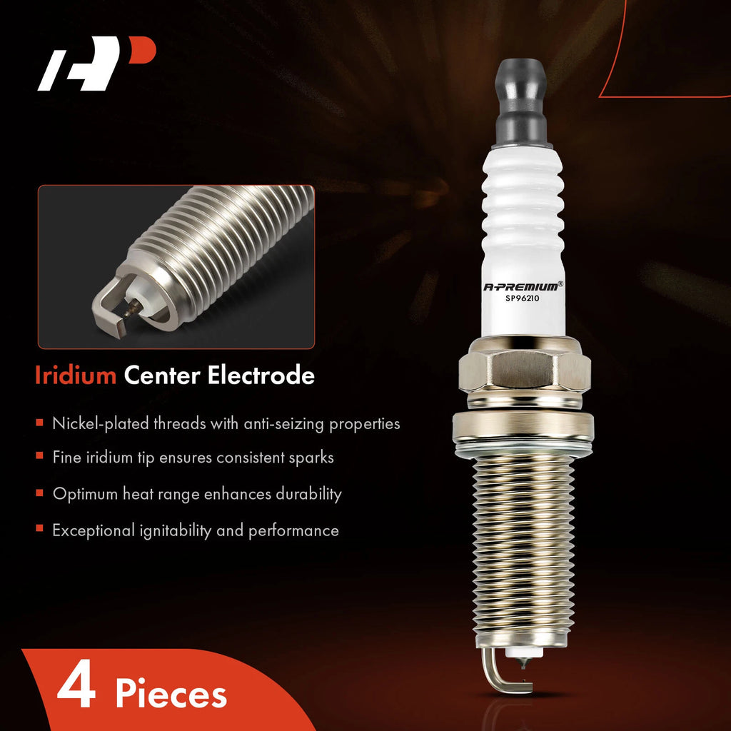 Double Iridium Spark Plugs for Toyota Camry 2018-2020 (4-Pack)