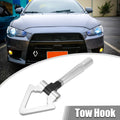 Tow Hook for Mitsubishi Lancer EVO X (2008–2015) - Silver Tone