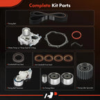 12x Timing Belt and Water Pump Kit for Subaru Outback Forester (2005–2009)