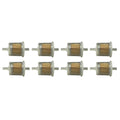 8 Fuel Filters for New Holland L120 L221 (Fits JD MG9611973)
