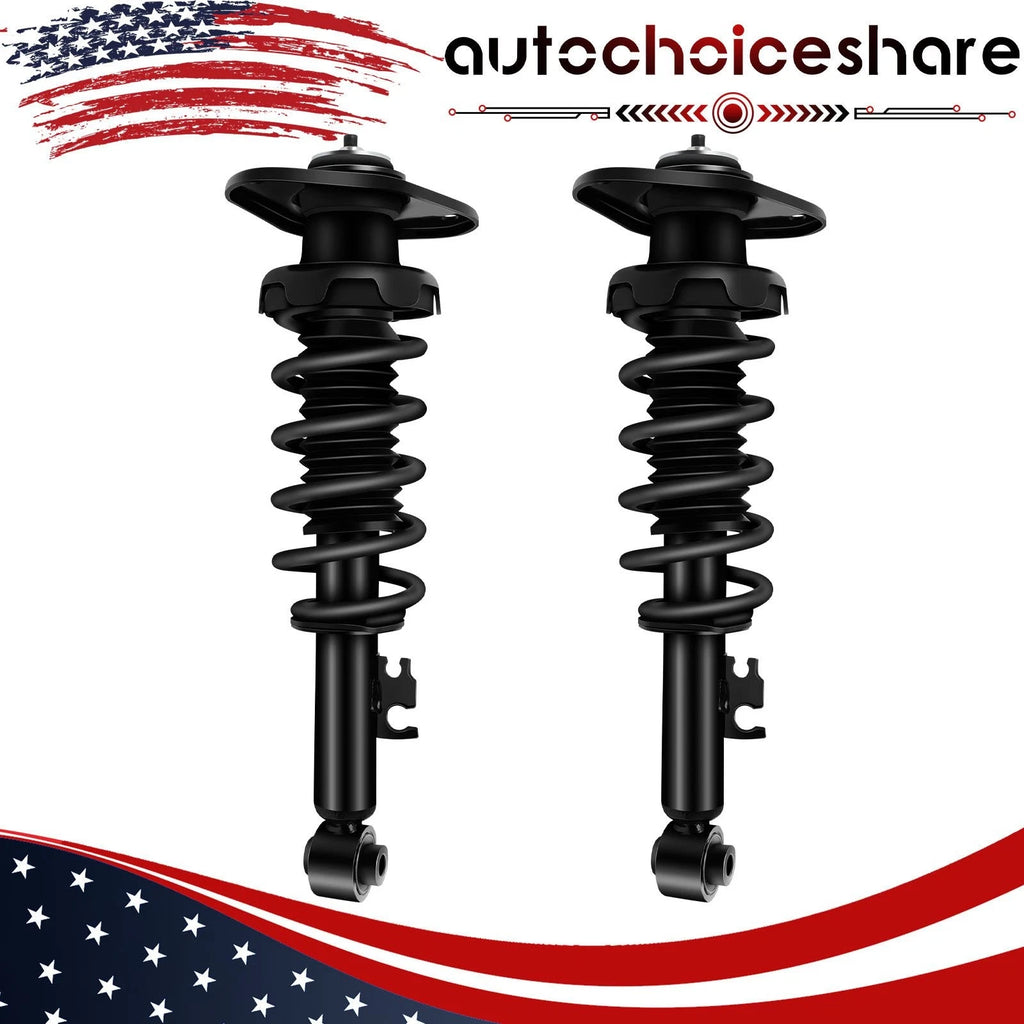 Set of 2 Rear Complete Struts & Coil Spring for Mini Cooper (2002–2008)