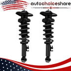 Set of 2 Rear Complete Struts & Coil Spring for Mini Cooper (2002–2008)