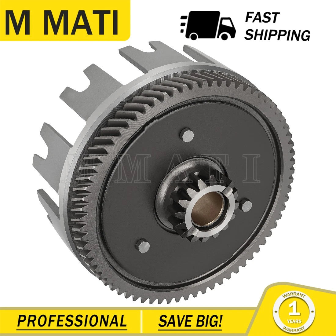 Outer Clutch Basket Gear 3JM-16150-01 for Yamaha Blaster YFS200 (1988–2006)