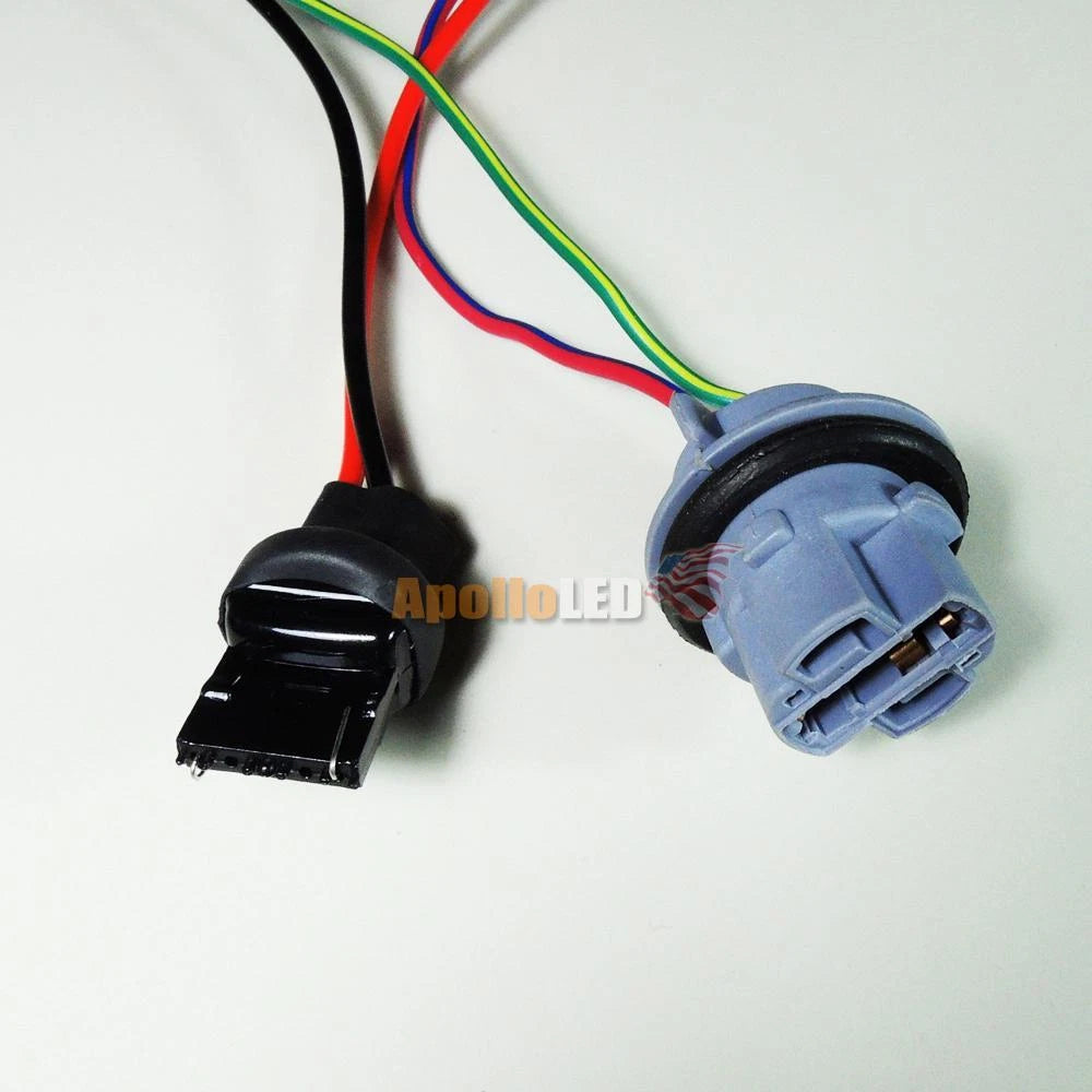 Set of 2 LED Turn Signal Lights for 7440 T20