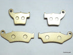Set of 4 MC Front Rear Brake Pads for Honda CRF 250 450 R/X (2004–2012) CR 125 250 R (2002–2007)