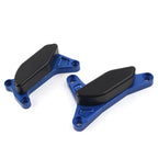 CNC Blue Engine Case Slider Protector Cover for Yamaha FZ1 FZ8 (2006–2016)