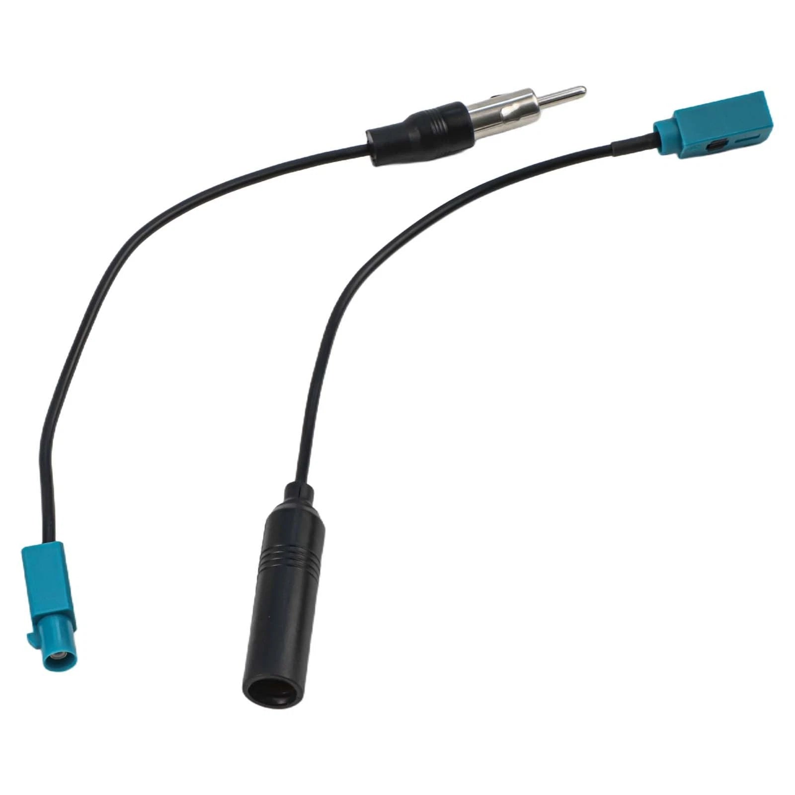 2X FM AM Radio Adapter Cable for Car (Fakra Z to DIN, 15cm)