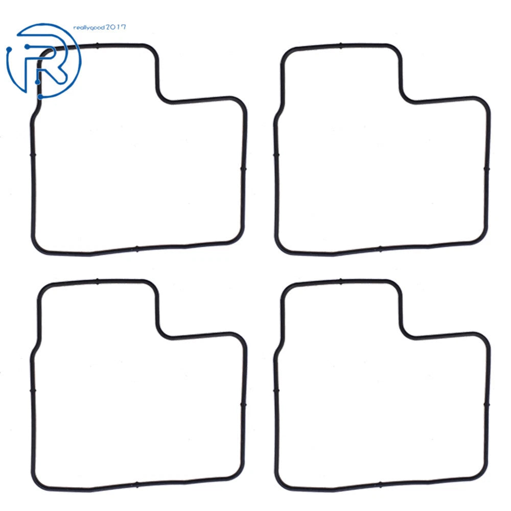 Set of 4 Carburetor Float Bowl Gaskets for Honda VF1000 VF1100 VT1100 GL1200 GL1500