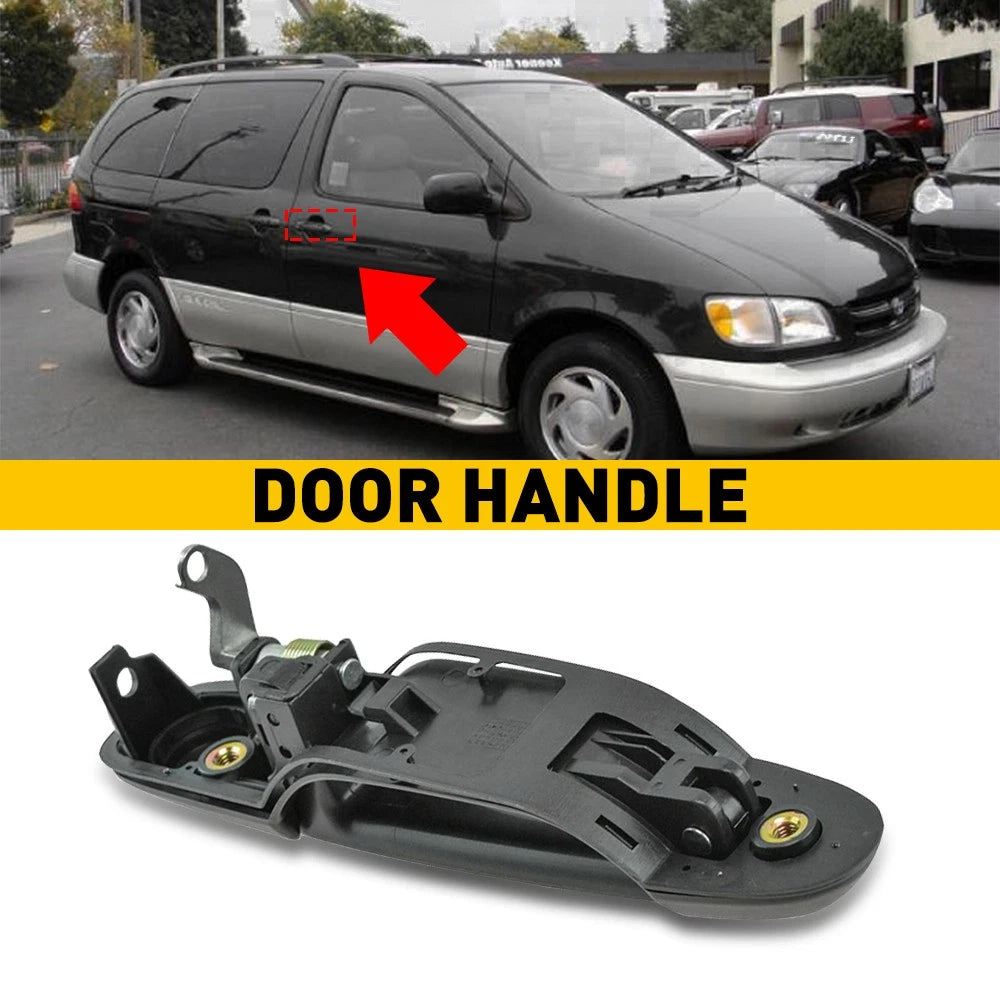 AUXITO Exterior Front Right Door Handle for Toyota Sienna (1998–2003)