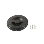 Deck Hatch Plate Kit 6" Black with Storage Bag for Boat Accessories