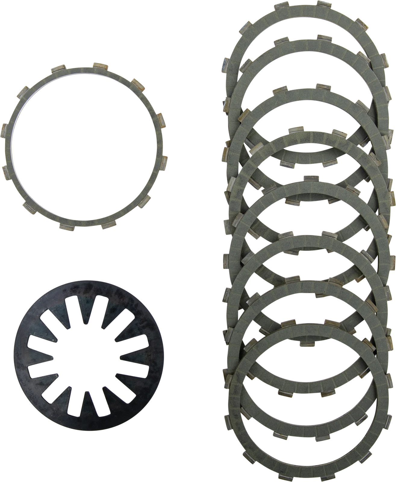 Clutch Friction Set with HD Diaphragm Spring for