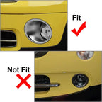 Left Black Front Fog Light Cover for Mini Cooper R55 R56 R57 (2007-2011)