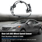 Rear Left ABS Wheel Speed Sensor for Hyundai Sonata (2015-2017)