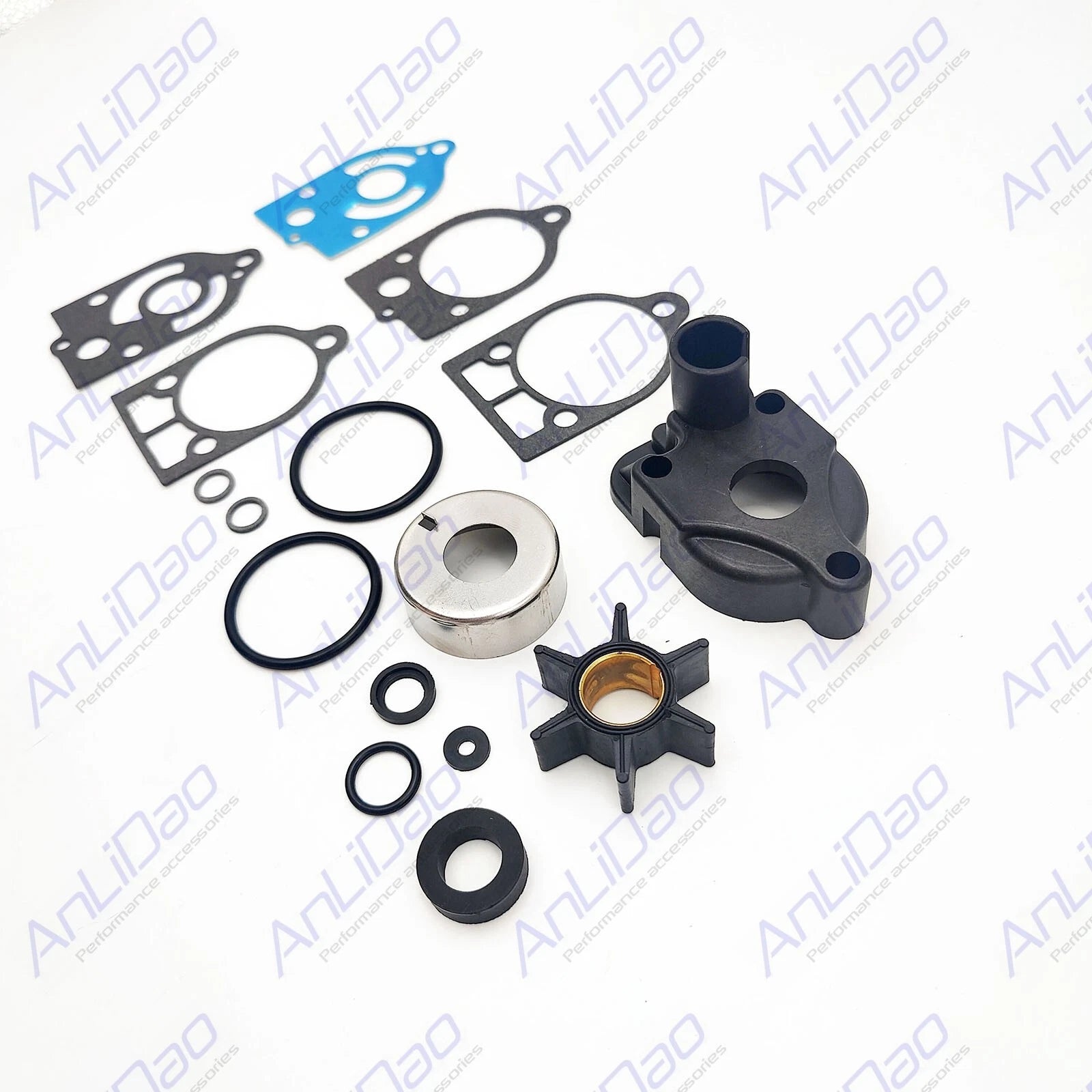 Water Pump Impeller Kit 46-60366A1 for Mercury 30 35 40 50 60 70HP Outboards