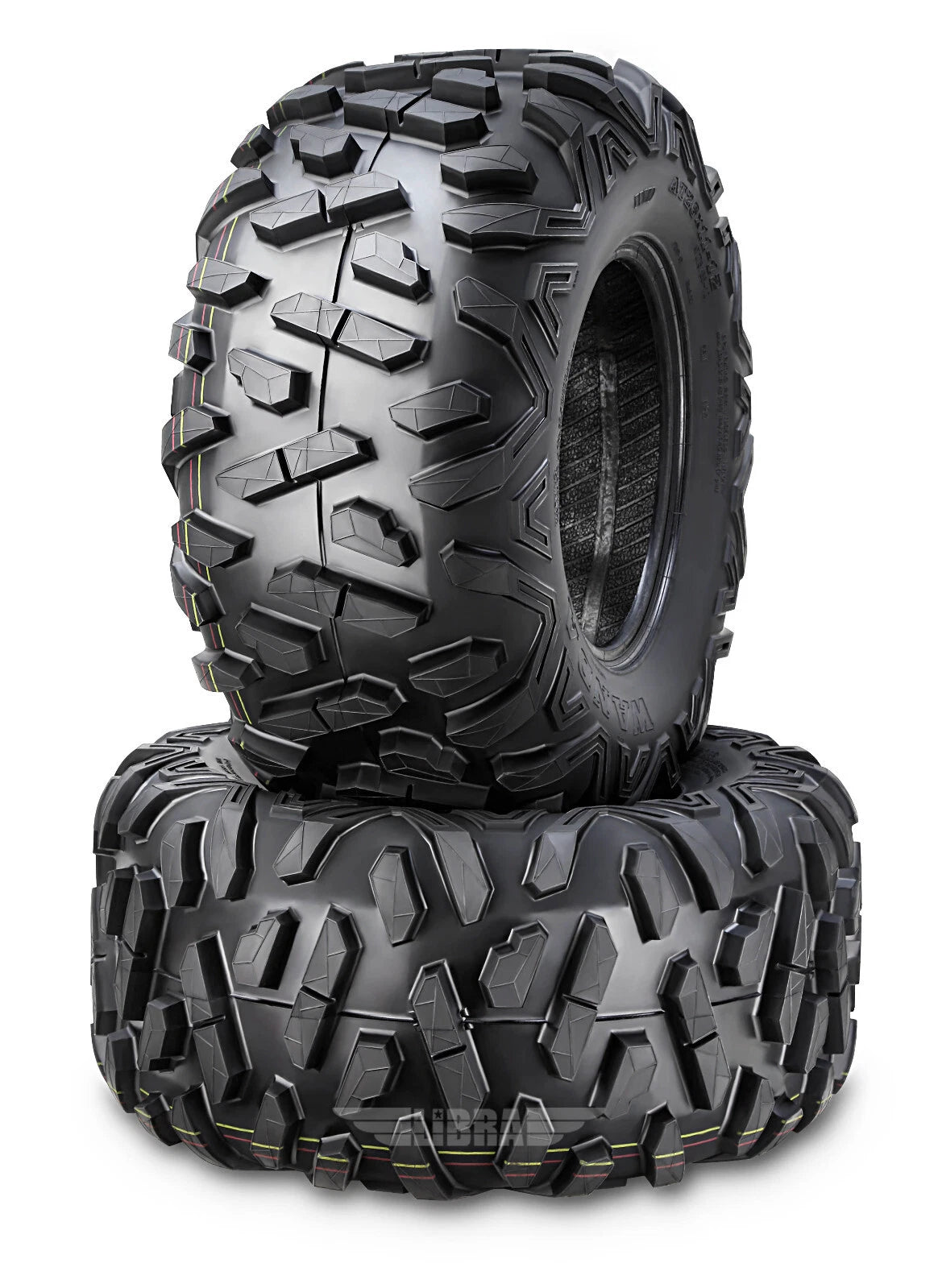 2 UTV ATV Tires 25x11-10 6PR P350 10249 for Big Horn Style