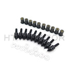 10X Windshield Bolts Screw Kit for Honda Suzuki Yamaha Kawasaki (All Years)