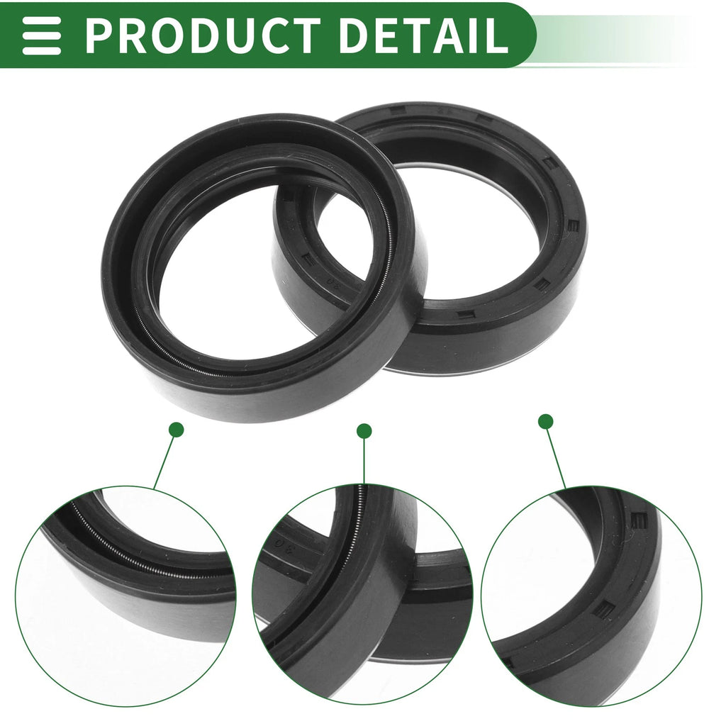 Set of 5 Oil Seal Rotary Shaft Seal NBR Rubber 30x40x10mm