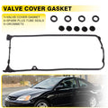 Valve Cover Gasket Set for Honda Civic 1.7L L4 D17A1 D17A2 (2001–2005) VS50606R EV