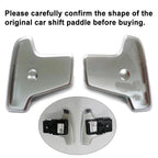 Set of 2 Red Steering Wheel Paddle Shifter Extensions for Kia Stinger (2018–2020)