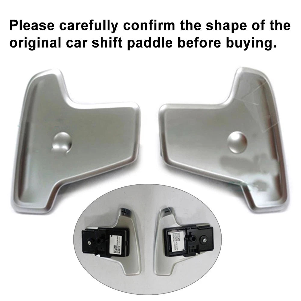 Set of 2 Red Steering Wheel Paddle Shifter Extensions for Kia Stinger (2018–2020)