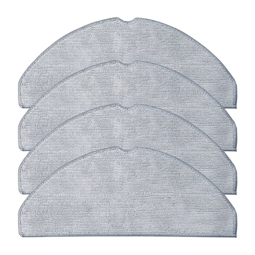 Set of 4 Mop Cloths for Vyzzle D10 Robotic Vacuum Cleaner