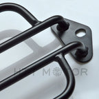 Black Solo Seat Luggage Rack & Bolt for Harley Sportster XL883 XL1200 (2004–2015)
