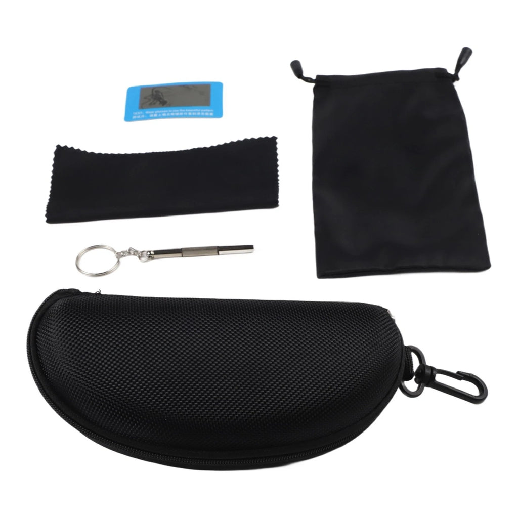 Sunglasses Case with Hard Shell for Compact Storage (Universal Fit)