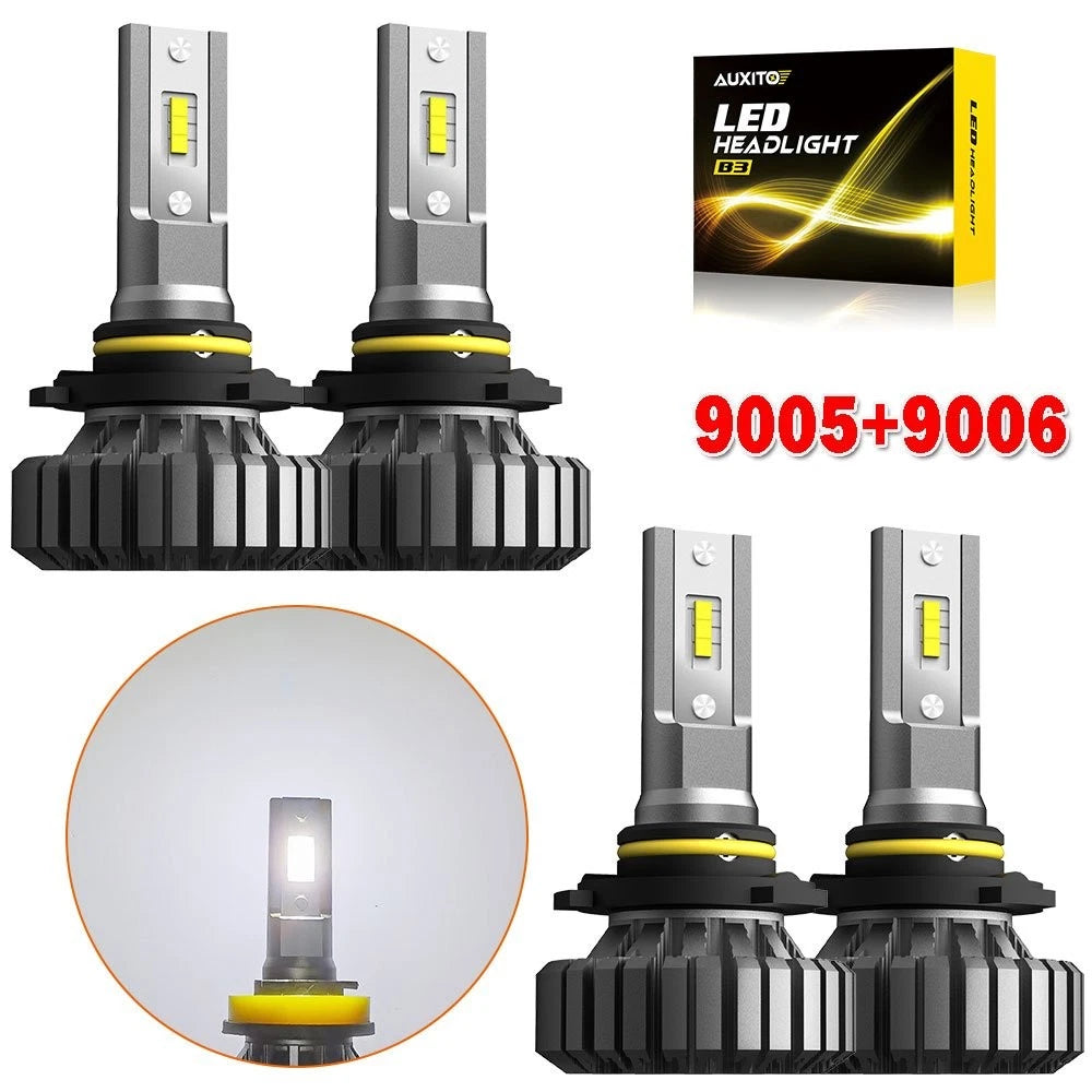 AUXITO 9006 9005 LED Headlight Bulbs for (40000LM)