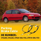 Rear Parking Brake Cable for Acura Integra (1994–1998) & Honda Civic (1992–2000)