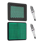 Set of 4 Air Filters Plus Spark Plugs for Honda Lawnmowers