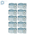 Set of 10 Fuel Injection Hose Clamps 19/32" (13mm-15mm)