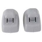 Gray Sun Visor Hook Clips for Buick Verano, Chevrolet Cruze, Sonic (2012-2017)