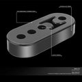 2x Exhaust Pipe Rubber Insulator Mount Bracket Hanger for