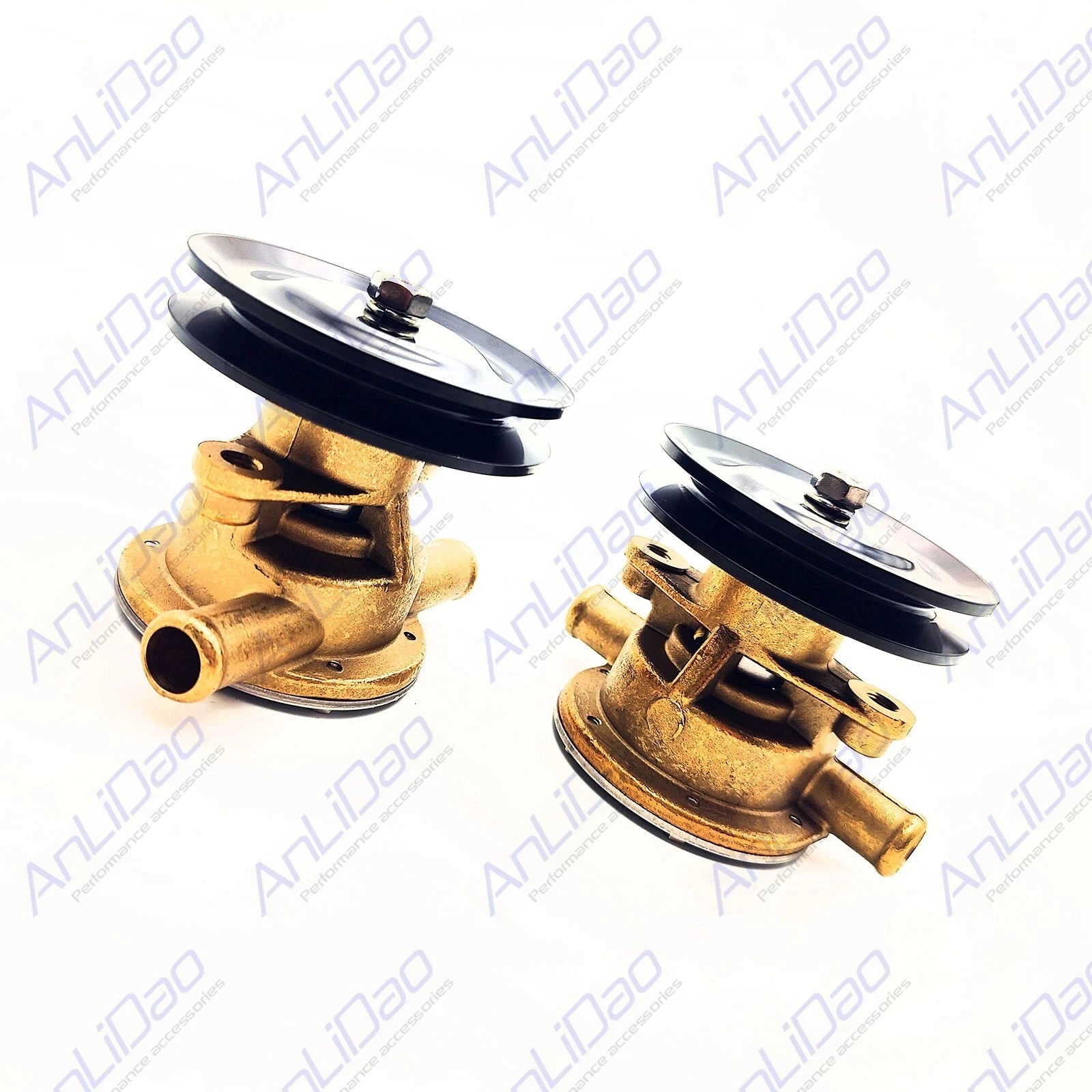 2Pcs Sea Water Pump for Yanmar Johnson (128377-42500, 128397-42500, 10-24509-01)