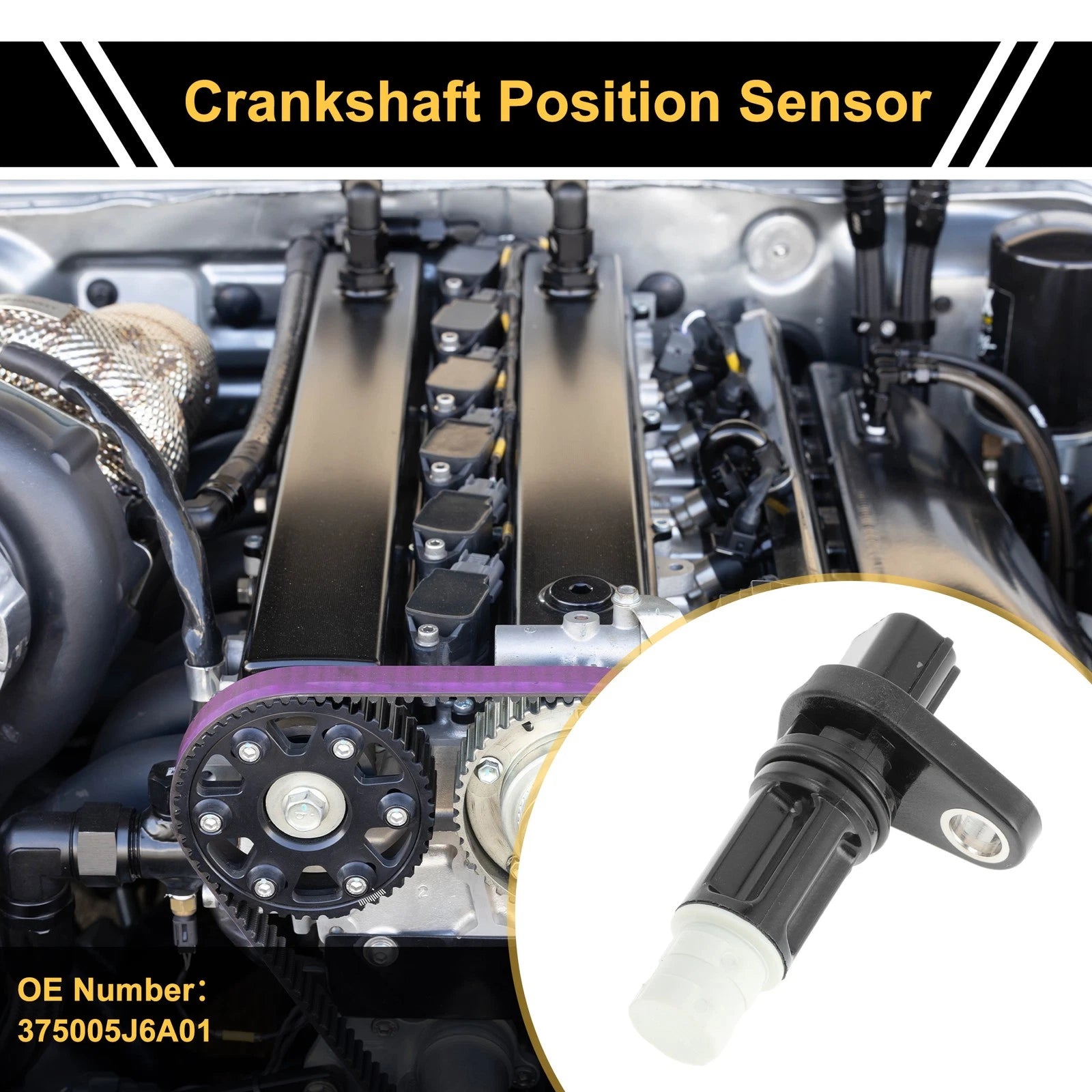 Crankshaft Position Sensor for Honda Accord IX Saloon 3.5 (2012–2015)