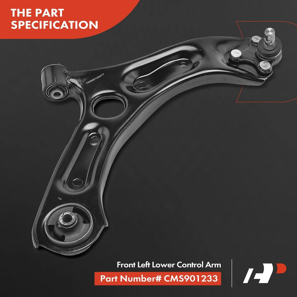2X Front Lower Control Arm with Ball Joint for Hyundai Sonata (2011–2019)
