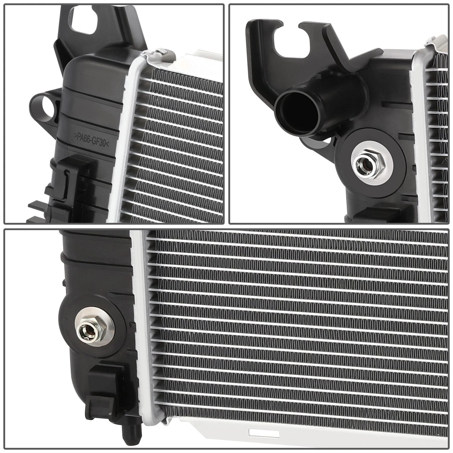 Aluminum Core Radiator for Silverado Tahoe Sierra Yukon 5.3L 6.2L (2014–2016) 13397