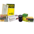Set of 4 Mann Filters & 4 NGK G-Power Spark Plugs for Audi A4