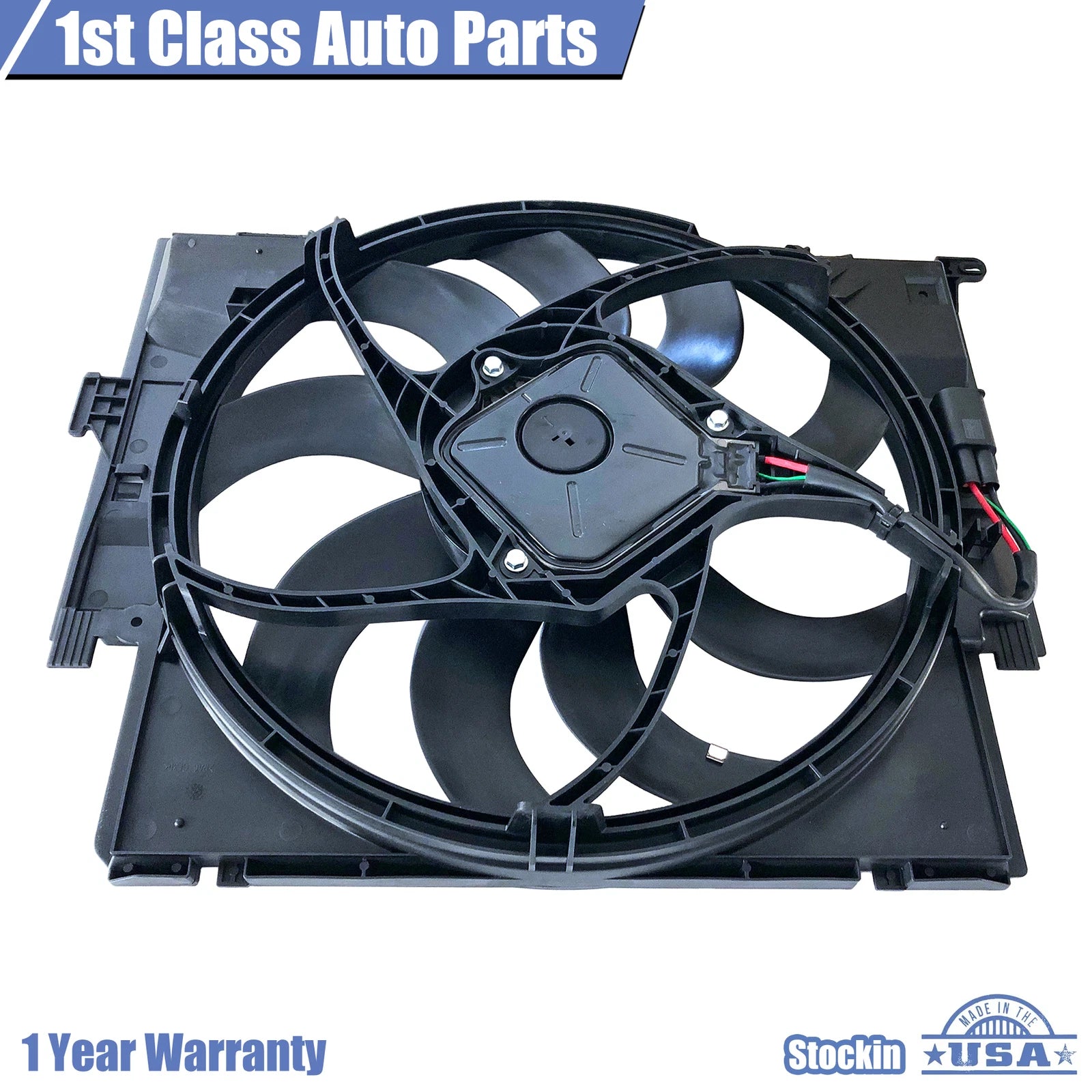 Radiator Cooling Fan for BMW 320i 2014-2018, 228i 2014-2016