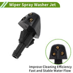 Windshield Washer Nozzle with Hose Connector for Suzuki 