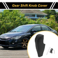 1 Pc Gear Shift Knob Cover for Honda Civic (2006–2011) Black Faux Leather